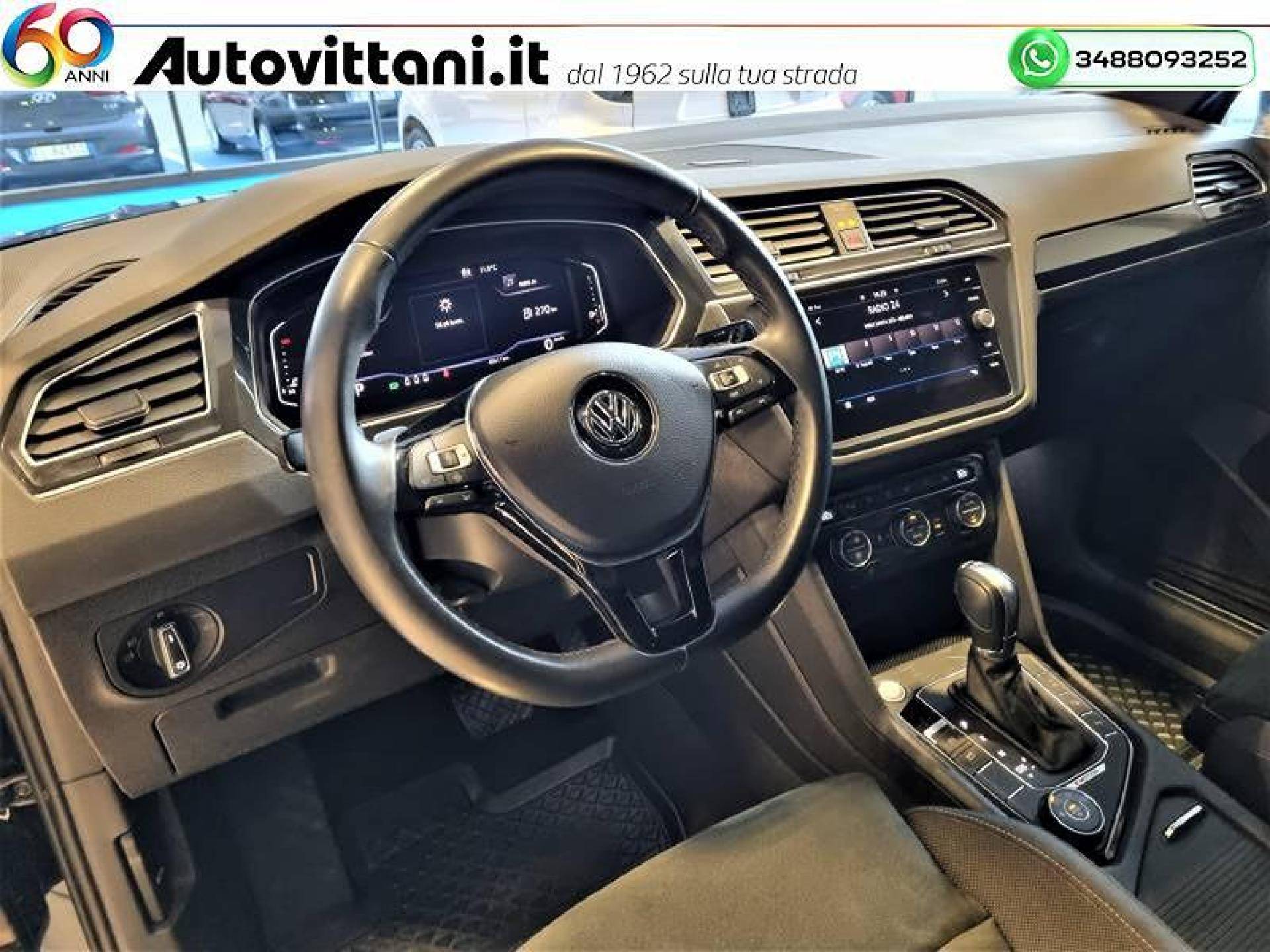 VW Tiguan 2.0 tdi Advanced R-Line Ext Pack 4motion 190cv dsg Gancio - Foto 10
