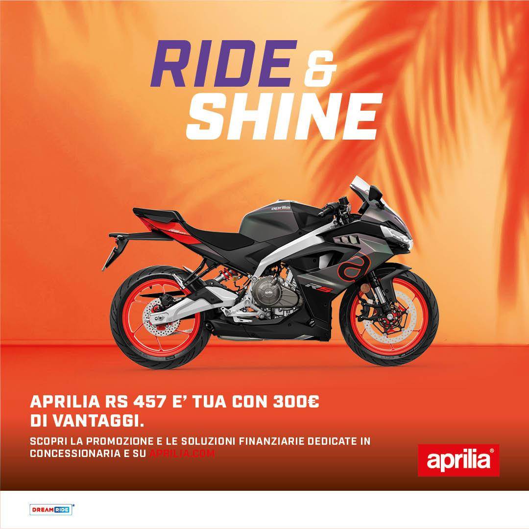 Per questo mese, 300 € di vantaggi sulla gamma RS 457!