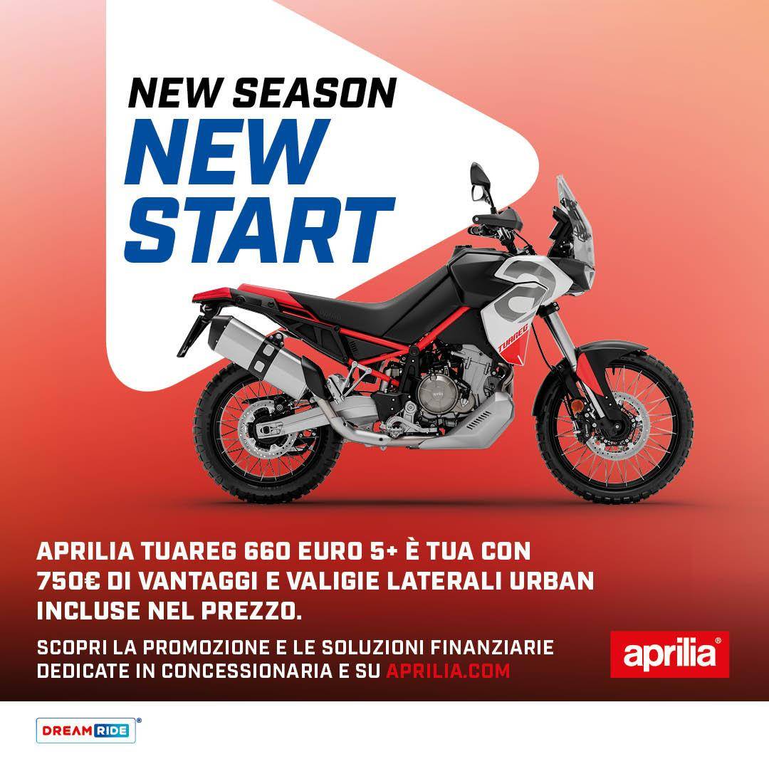 Approfitta ora di 750 € di vantaggi e valigie laterali urban omaggio su Tuareg 660!
