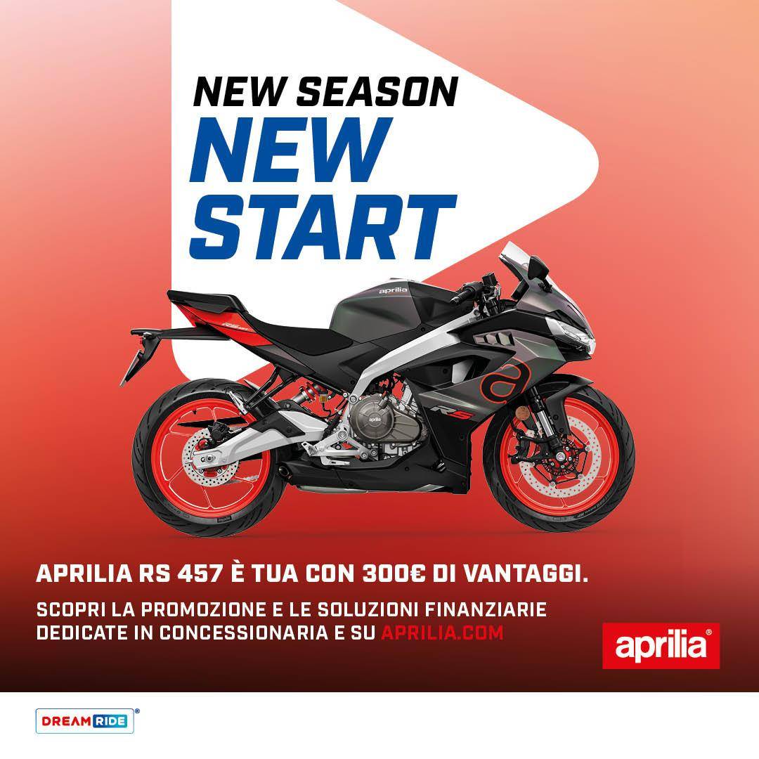 Per questo mese, 300 € di vantaggi sulla gamma RS 457!