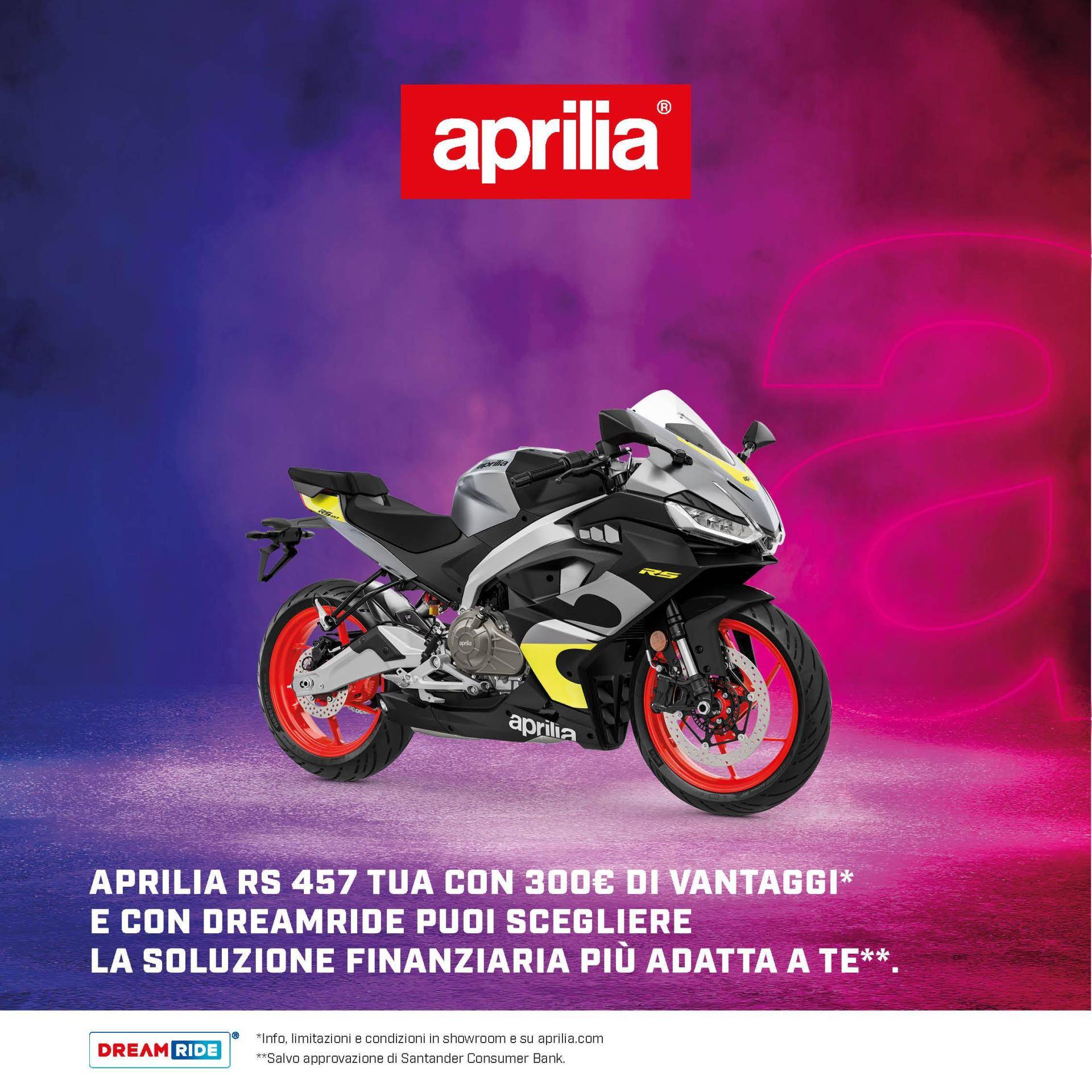 Per questo mese, 300 € di vantaggi su RS 457!