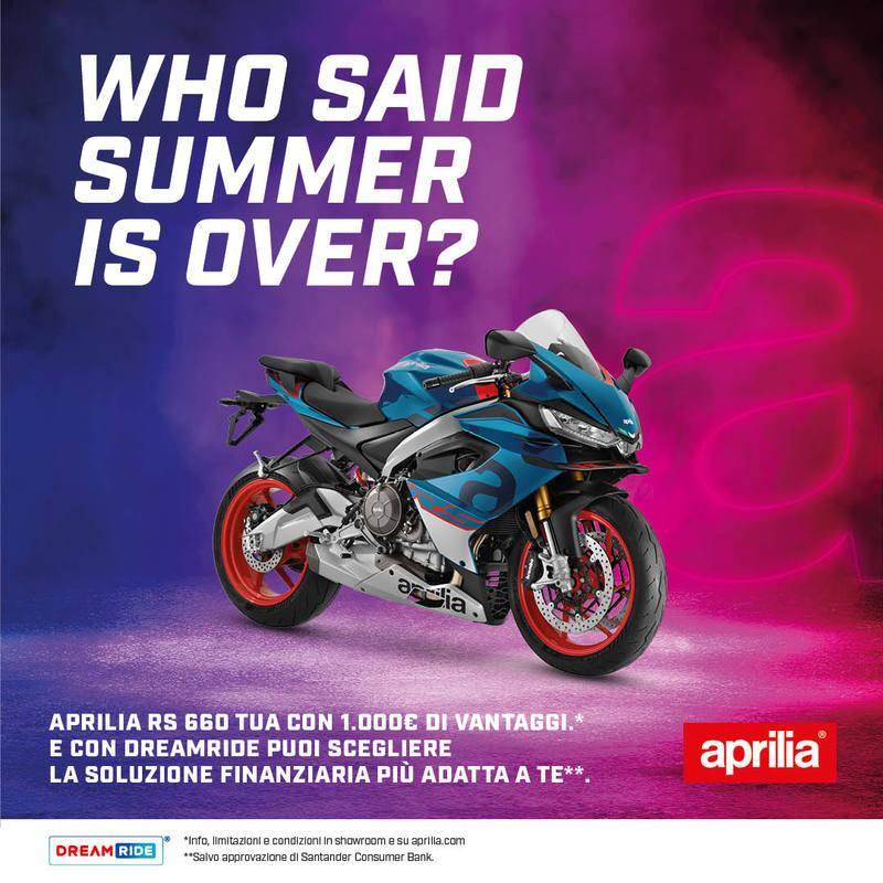 Per questo mese, 1000 € di vantaggi su RS 660!