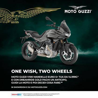 Per questo mese, Moto Guzzi V100 Mandello tua a partire da 14.199€!