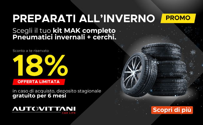 SCONTO RISERVATO - Pneumatici invernali + cerchi