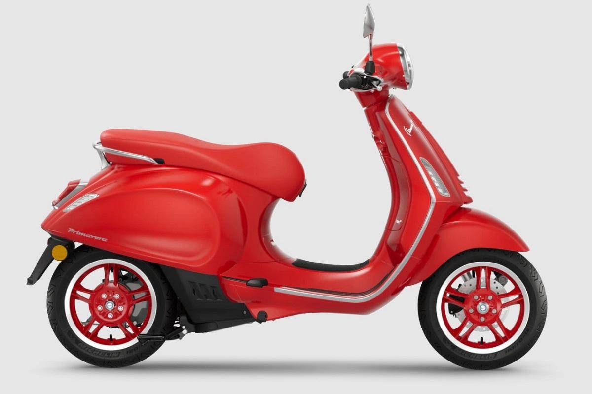 Vespa Primavera elettrica RED