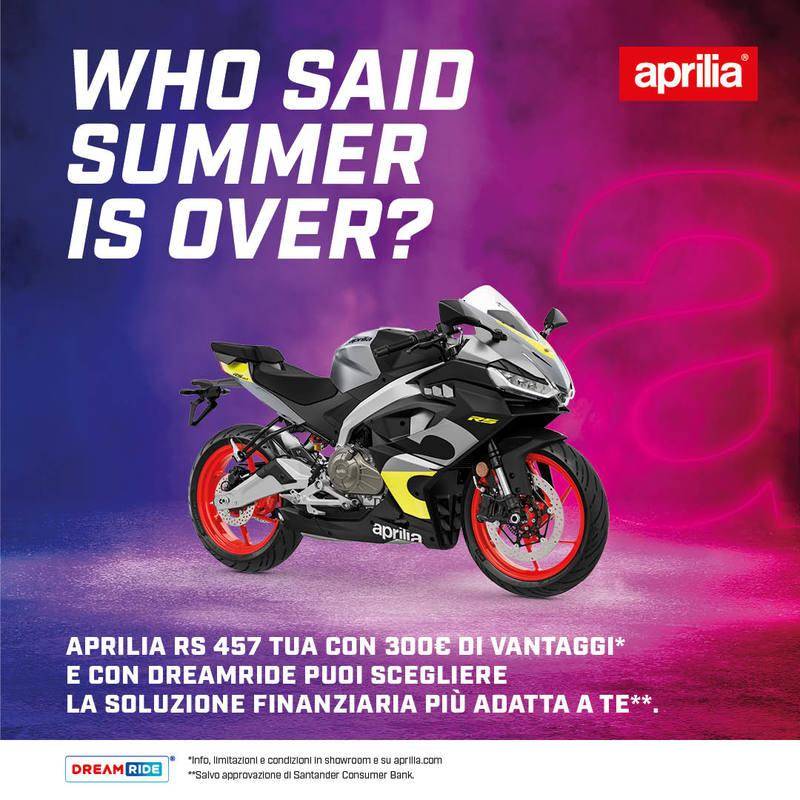 Per questo mese, 300 € di vantaggi su RS 457!